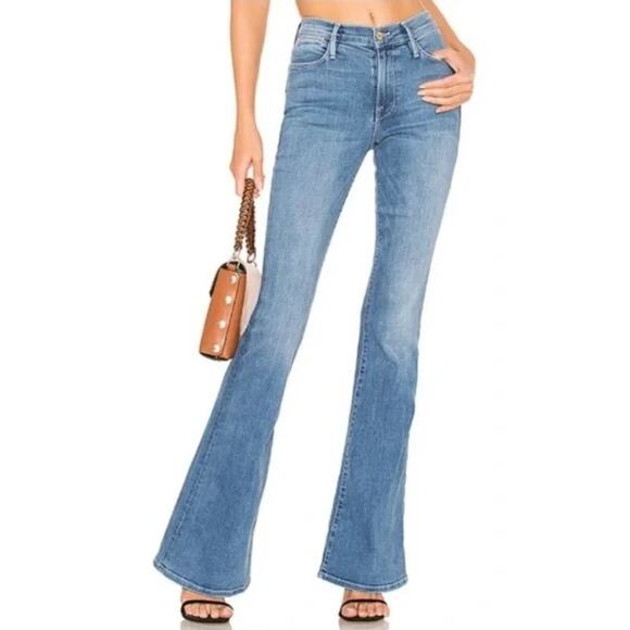 Frame Blue Le High Flare Jeans In Free Bird Size 26 - Picture 1 of 6